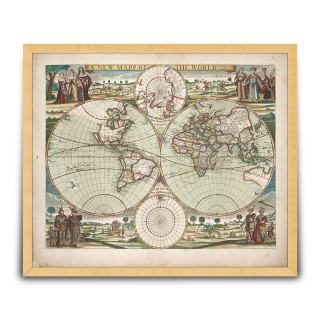 Mapa světa – Thornton