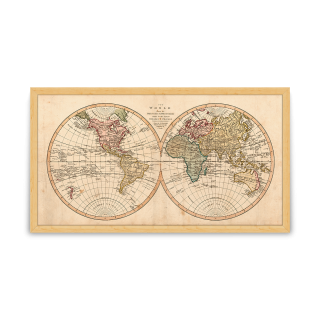 Mapa světa – Arrowsmith