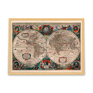 Mapa světa – Hondius