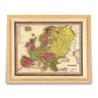 Mapa Evropy – Augustus
