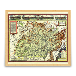 Mapa Moravy – Komenský